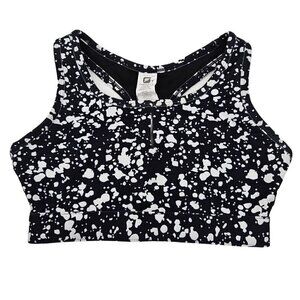 Fabletics Sylvia Sports Bra Marble Print Women's XXS NEW Activewear Athleisure